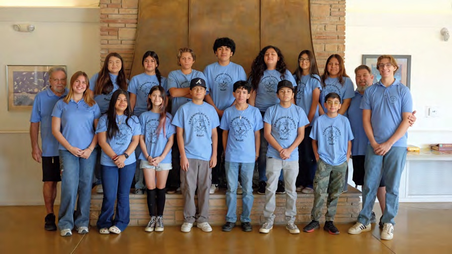 A second Learning Academy class group photo, summer 2024