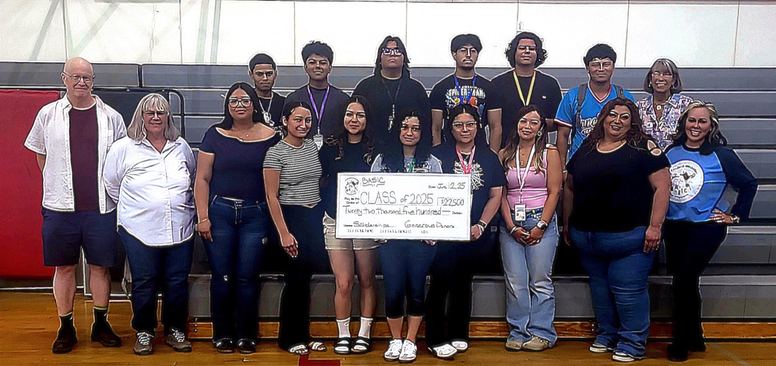 The 2025-26 BASIC scholarship class gathered for a group photograph